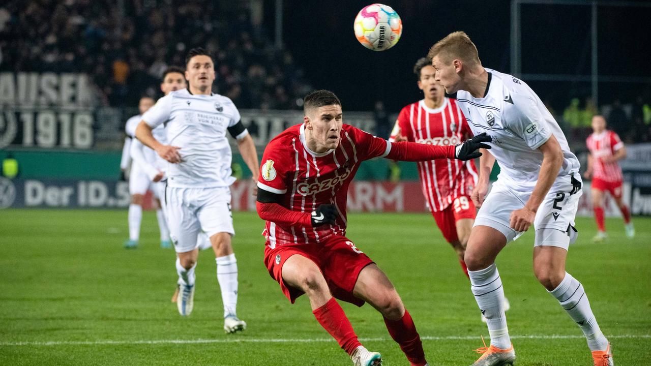 Späte Erlösung für Freiburg in Sandhausen DFBPokalHighlights ZDFmediathek