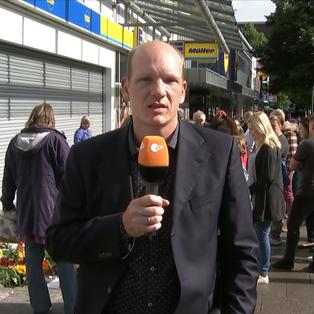 ZDF-Reporter Sven Rieken in Hamburg