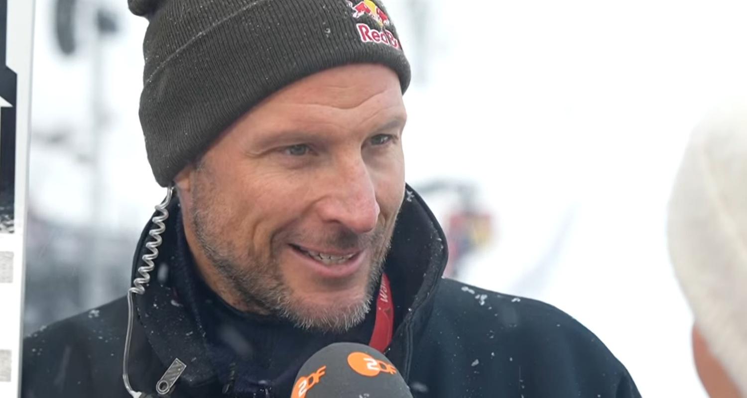 Lindsey Vonns Trainer und Ex-Skirennfahrer Aksel Lund Svindal im ZDF-Interview