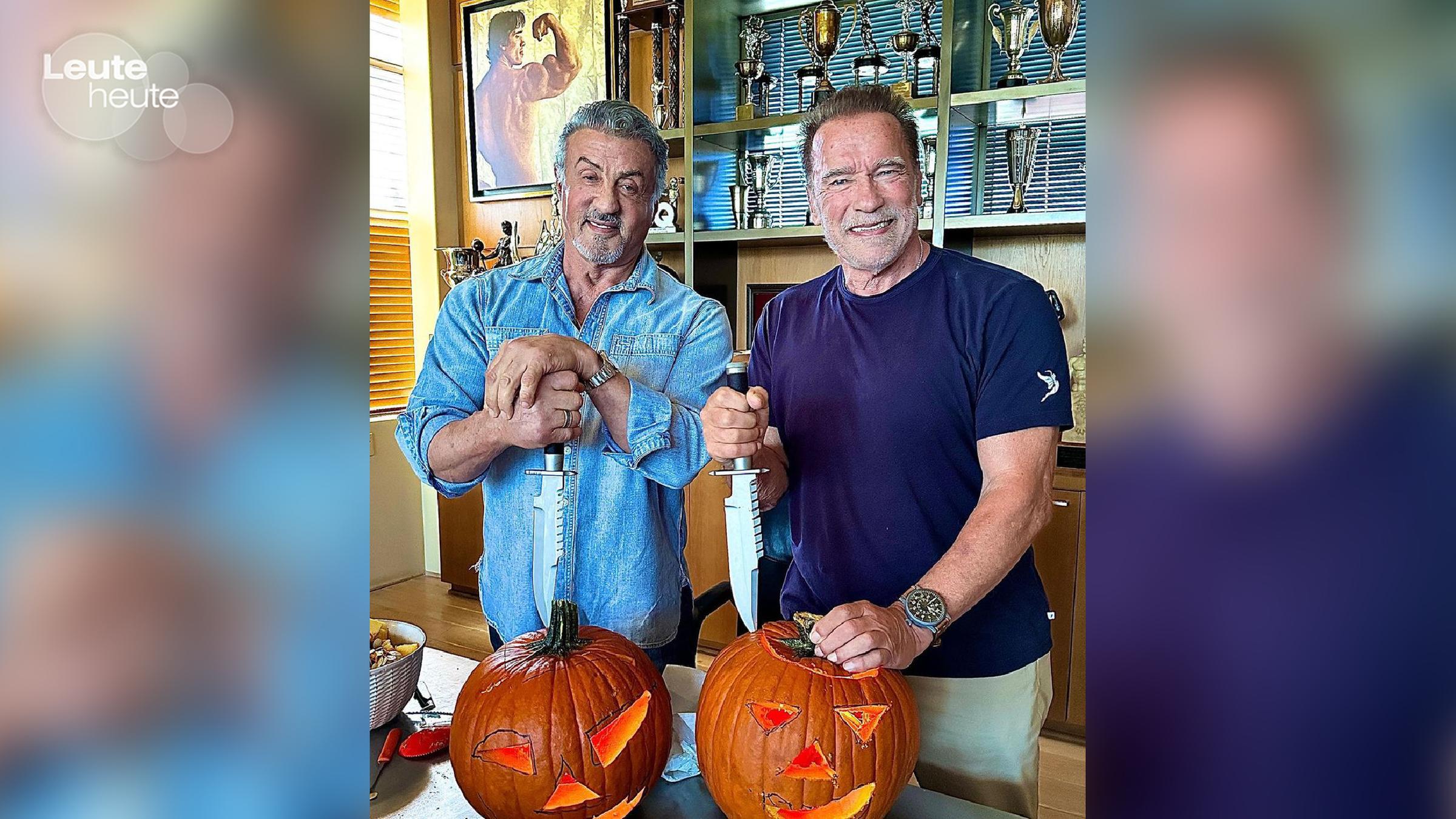 Sylvester Stallone und Arnold Schwarzenegger