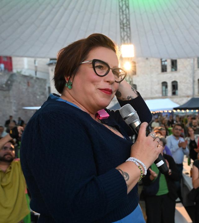 Susan Sziborra-Seidlitz von den Grünen mit einer Reaktion zur Landtagswahl in Sachsen-Anhalt.