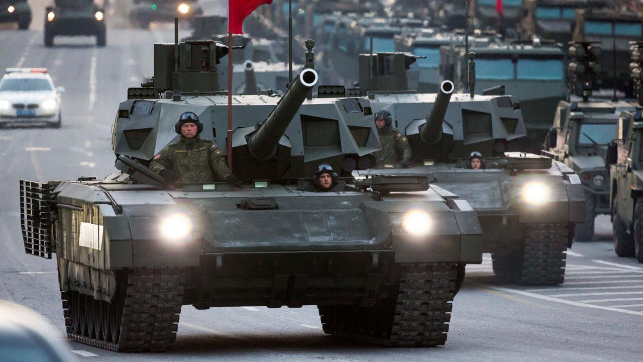 Russlands neue Panzer im schlechten Zustand?