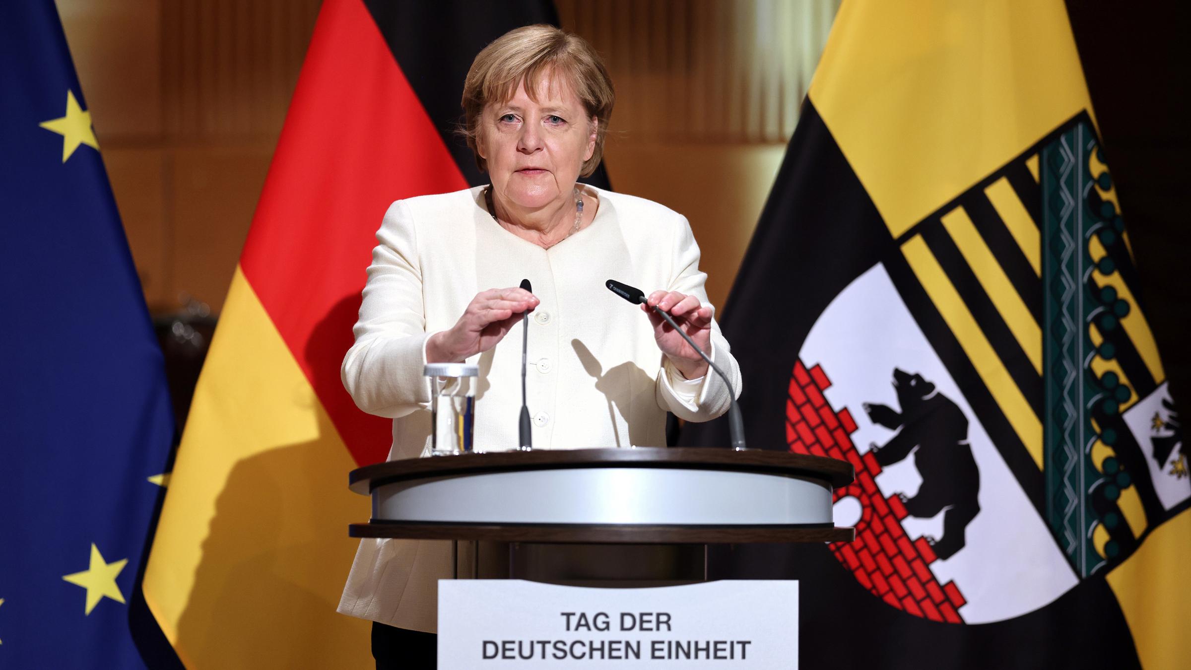 Tag der deutschen Einheit - Rede Angela Merkel