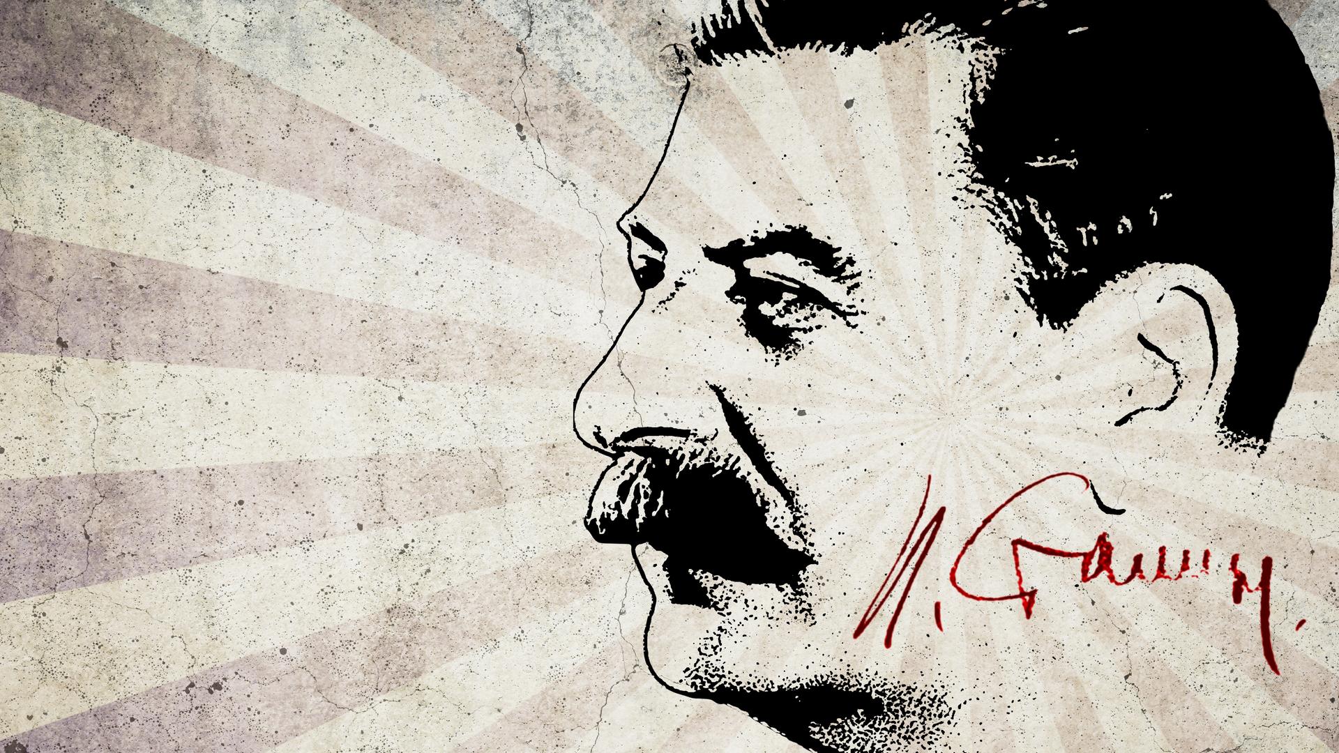 Grafische Darstellung von Stalin
