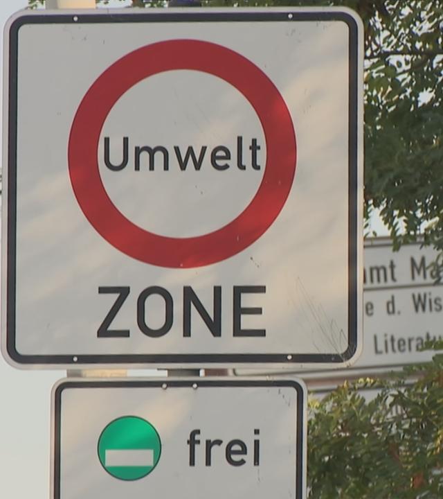 Schild einer Umweltzone