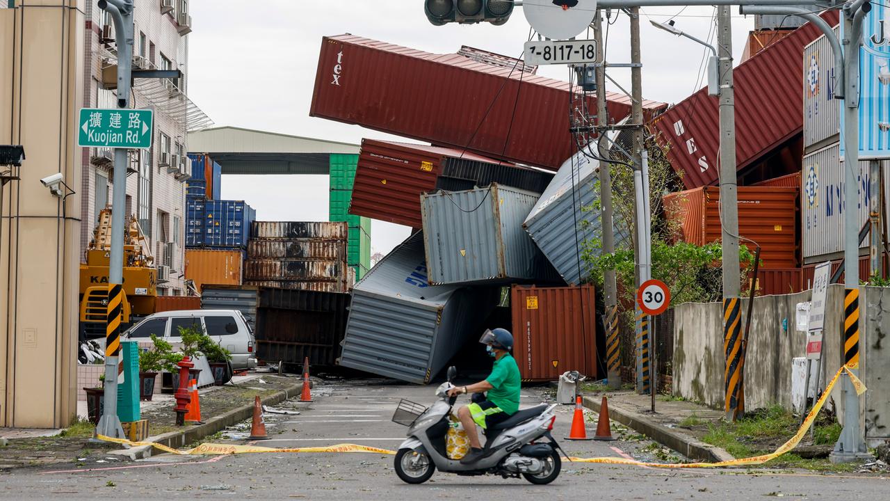 Mehrere Tote nach Taifun in Taiwan ZDFheute