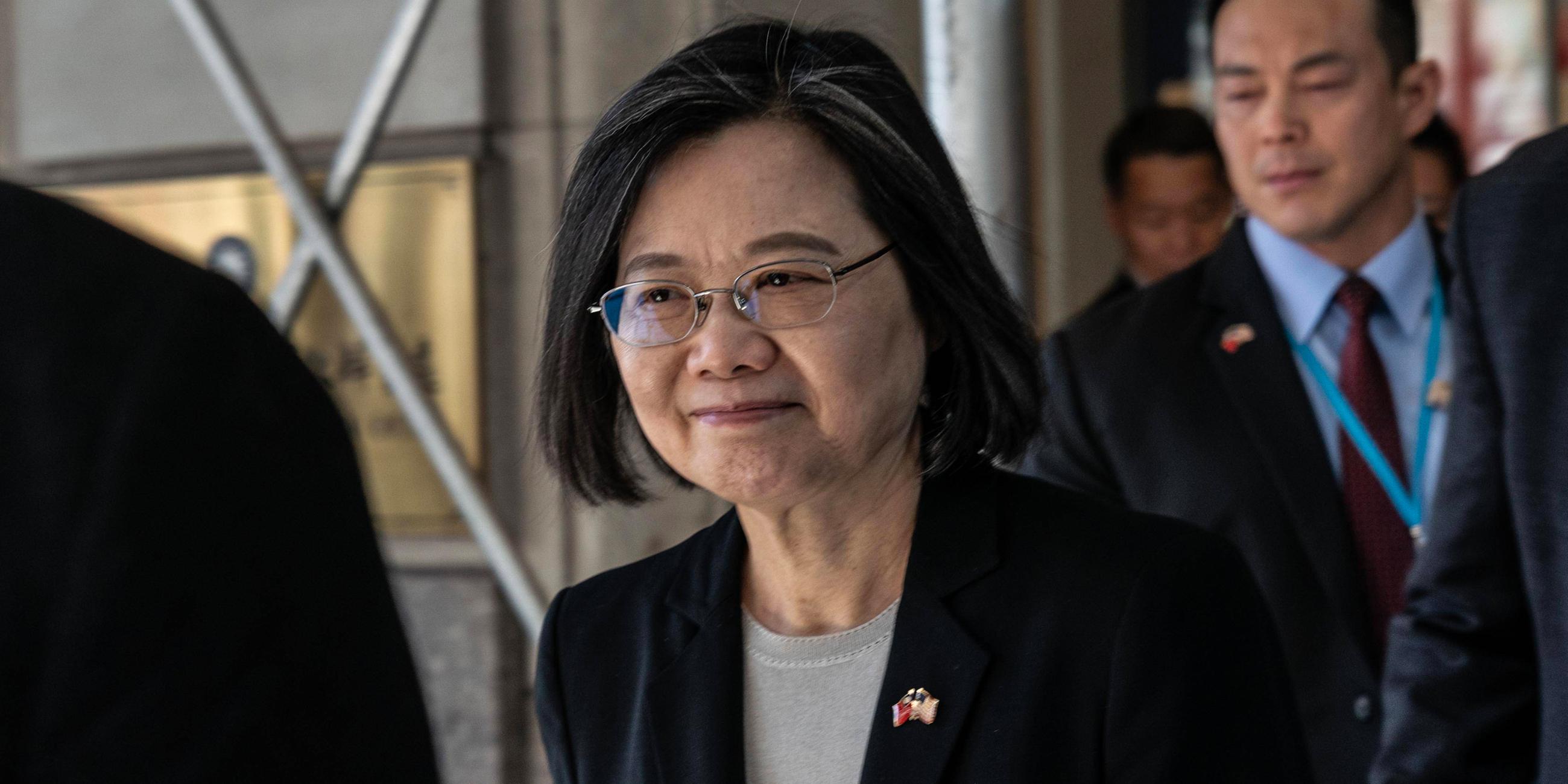 Tsai Ing-wen in New York (März 2023)