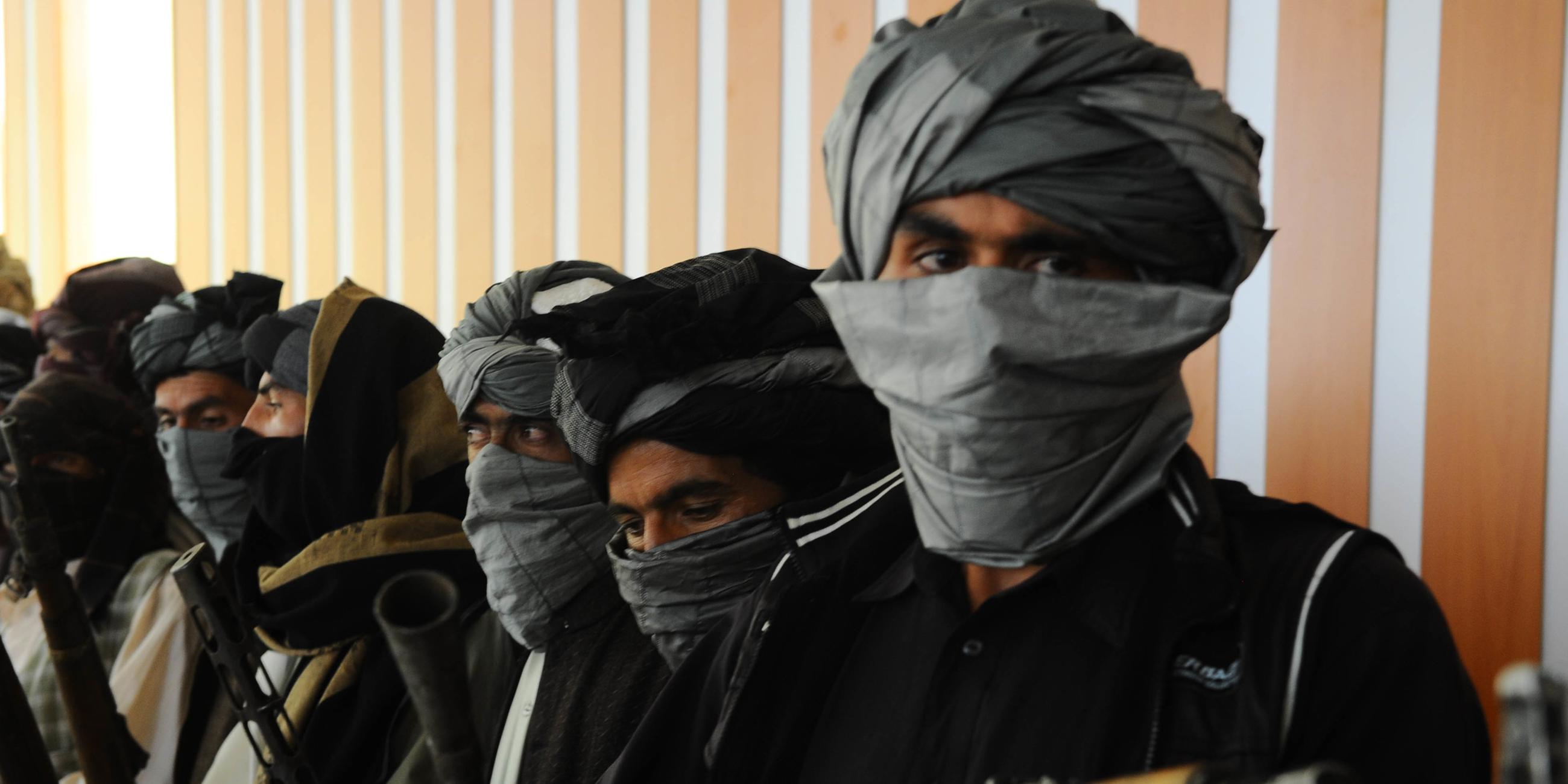 Archiv: Taliban-Kämpfer am 08.08.2013 in Afghanistan