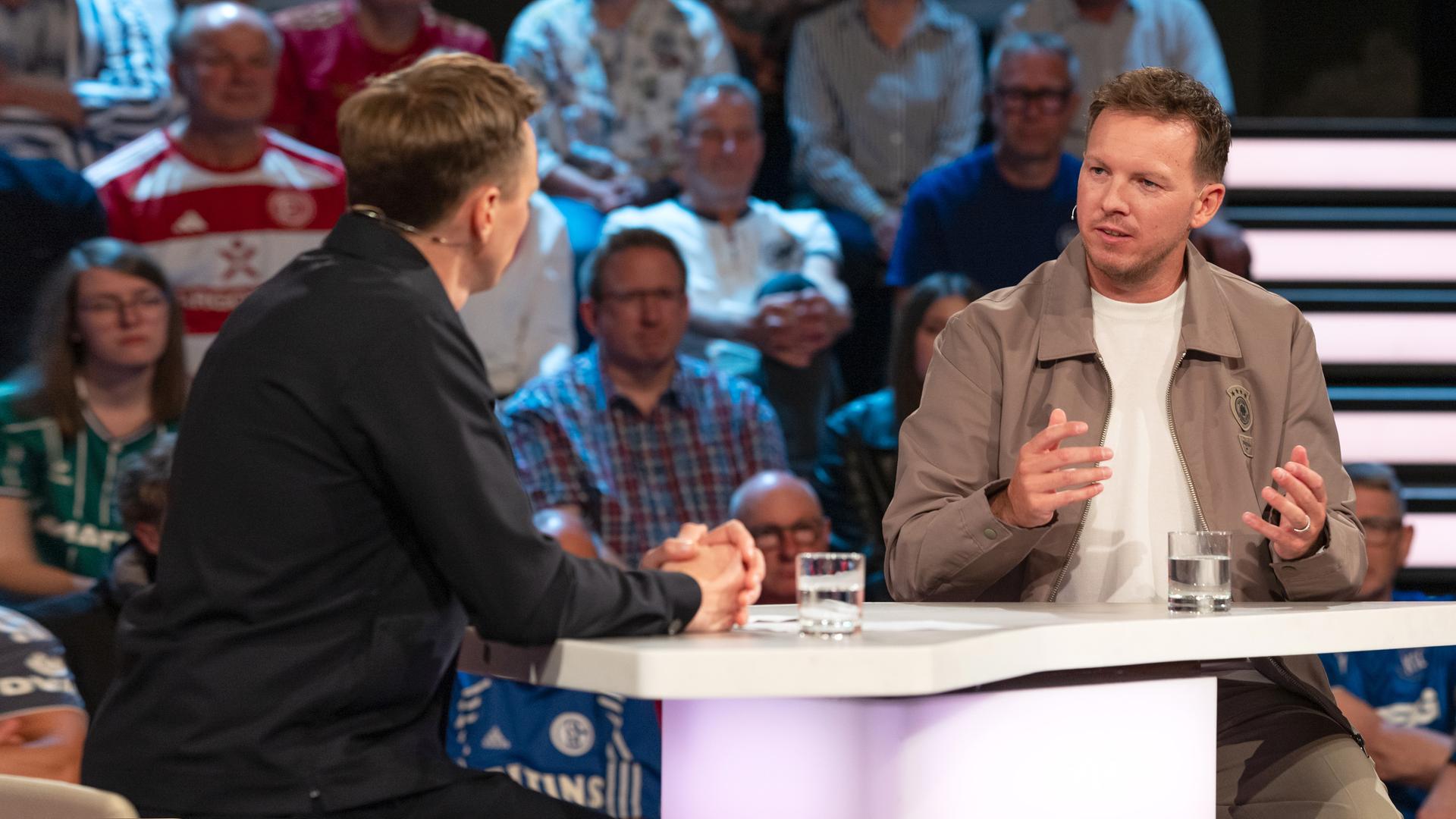 sportstudio-Talk Jochen Breyer und Julian Nagelsmann