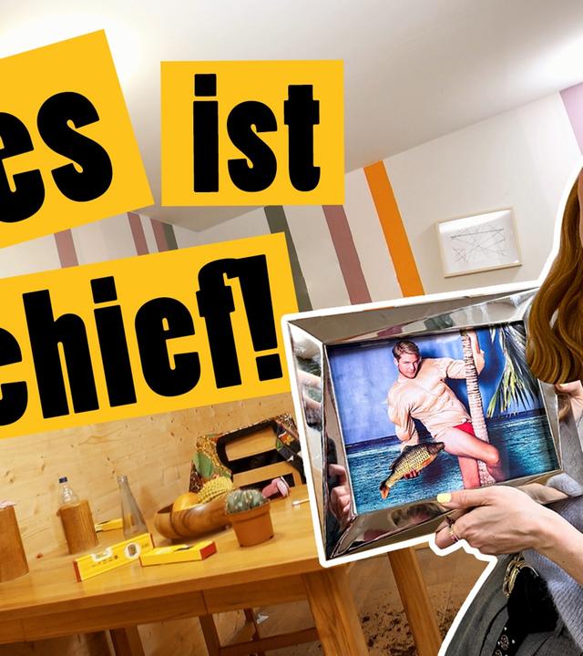  Der Raum ist komplett schief?! Häng das Bild gerade auf! -- Das schaffst du nie!