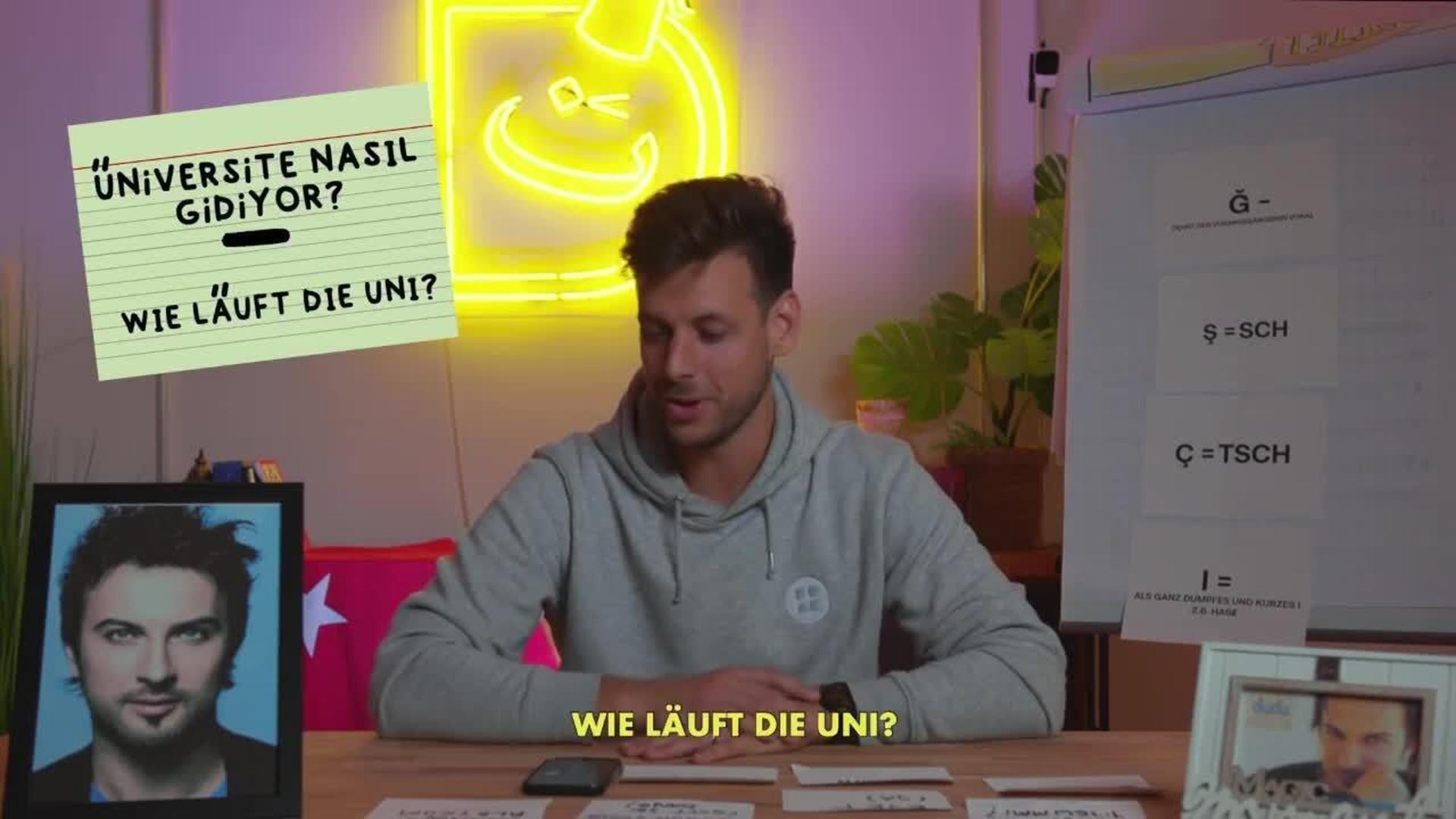 • Wenn der Alman aus der Gruppe dich anruft und nur türkisch spricht 