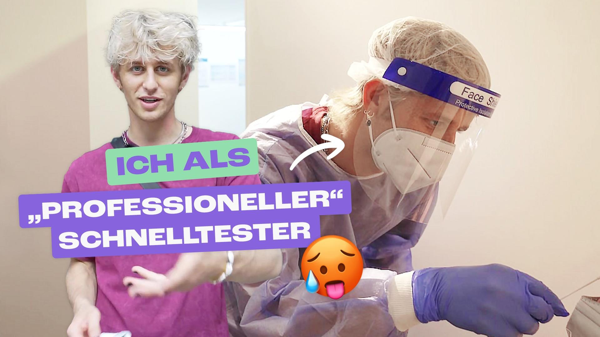 1 Tag als Corona-Tester (Geld ok, aber echt hart)