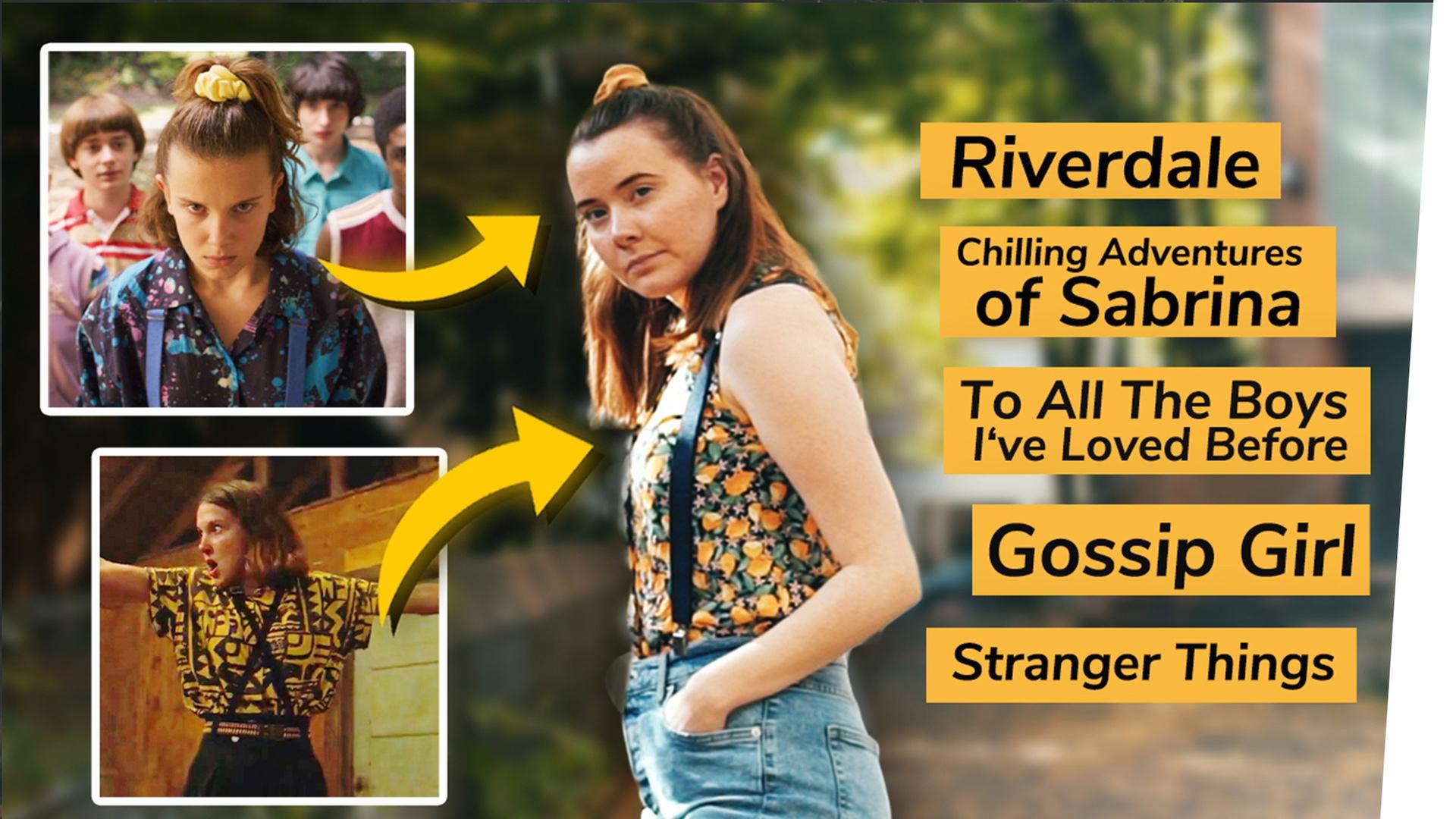 1 WOCHE die OUTFITS von SERIEN & FILM CHARAKTEREN tragen ???? - Experiment