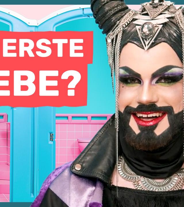 100 Menschen 1 Frage - DAS 1. MAL VERLIEBT SEIN! I Auf Klo