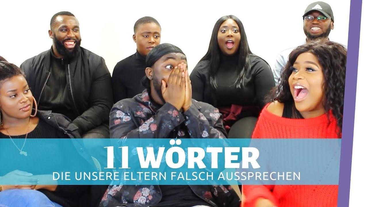 11 Wörter, die afrikanische Eltern falsch aussprechen- YeboahsVLOGS