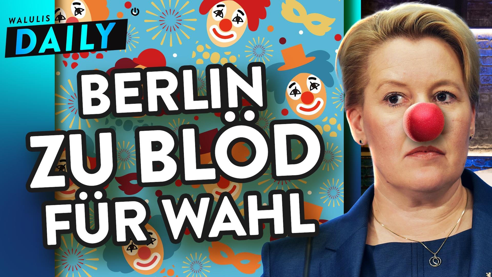 159% Wahlbeteiligung: Chaos-Wahl lässt Giffey zittern - WALULIS DAILY