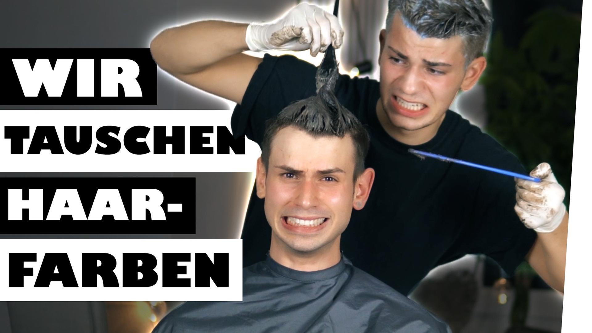 2 Dummköpfe färben sich die Haare ???? ! - Kostas Kind x David Milan