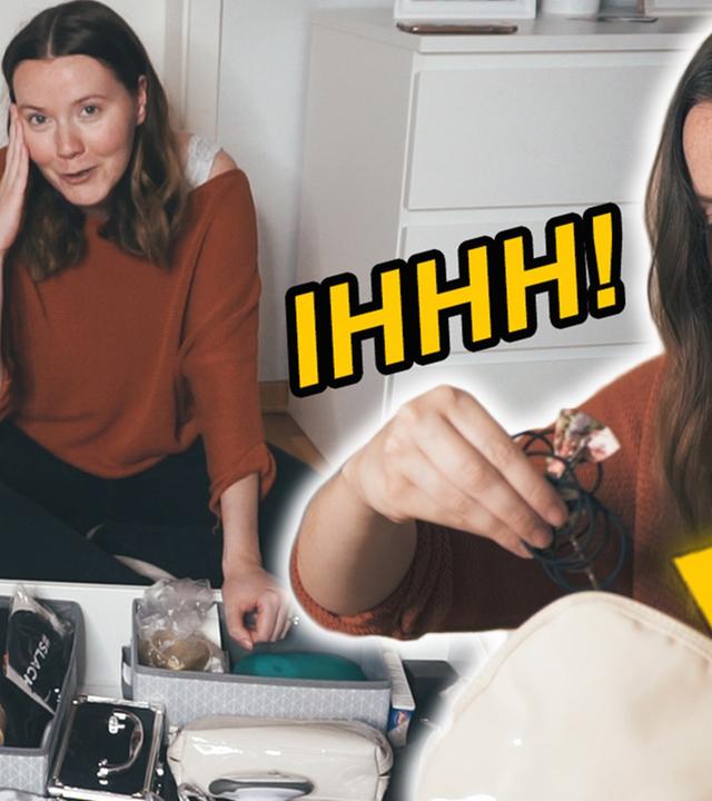 2 Jahre altes MAKE-UP in KLEIDERSCHRANK SCHUBLADE gefunden ???? - AUSMISTEN & AUSSORTIEREN