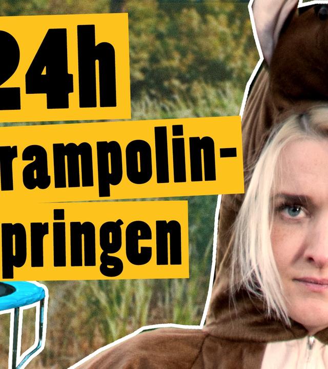 24 Stunden Trampolinspringen -- „Das schaffst du nie!"