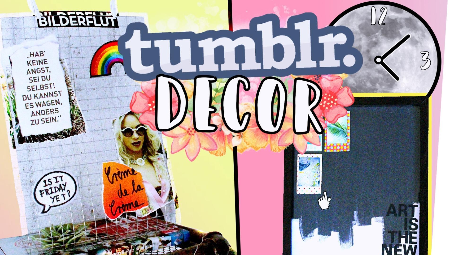 3 Deko DIY's für'n TUMBLR Zimmer!