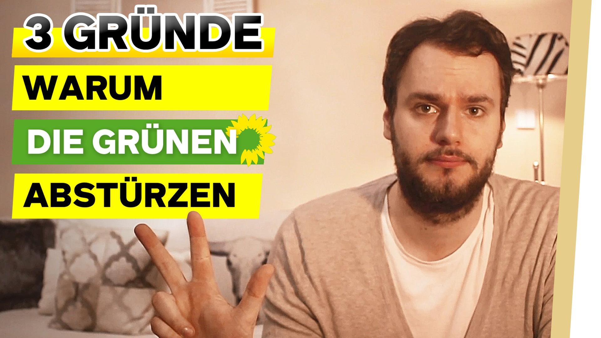 3 Gründe warum die Grünen abstürzen
