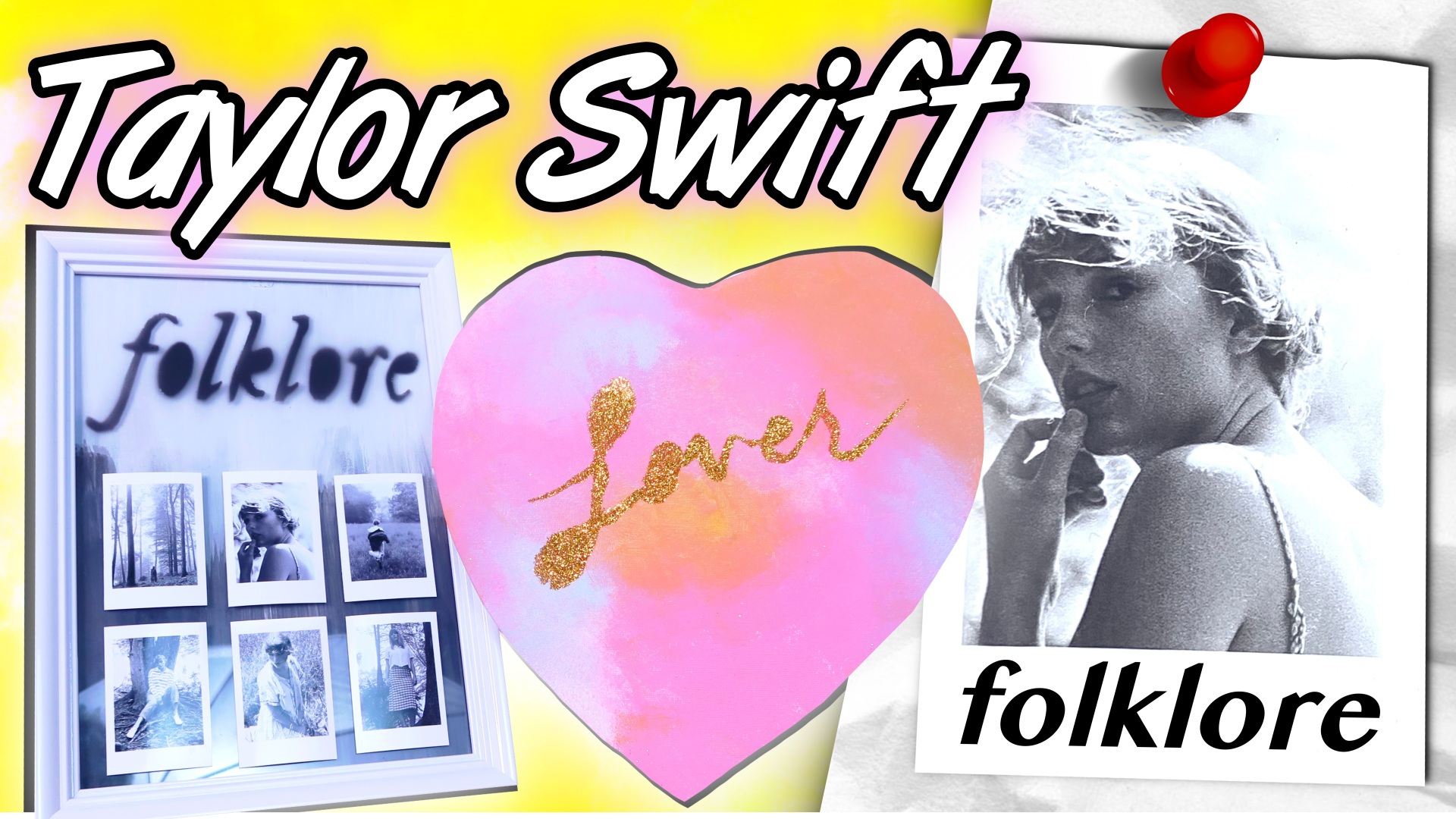 3 Taylor Swift DIY Room Decor Ideas - folklore inspiriert - Dimxoo