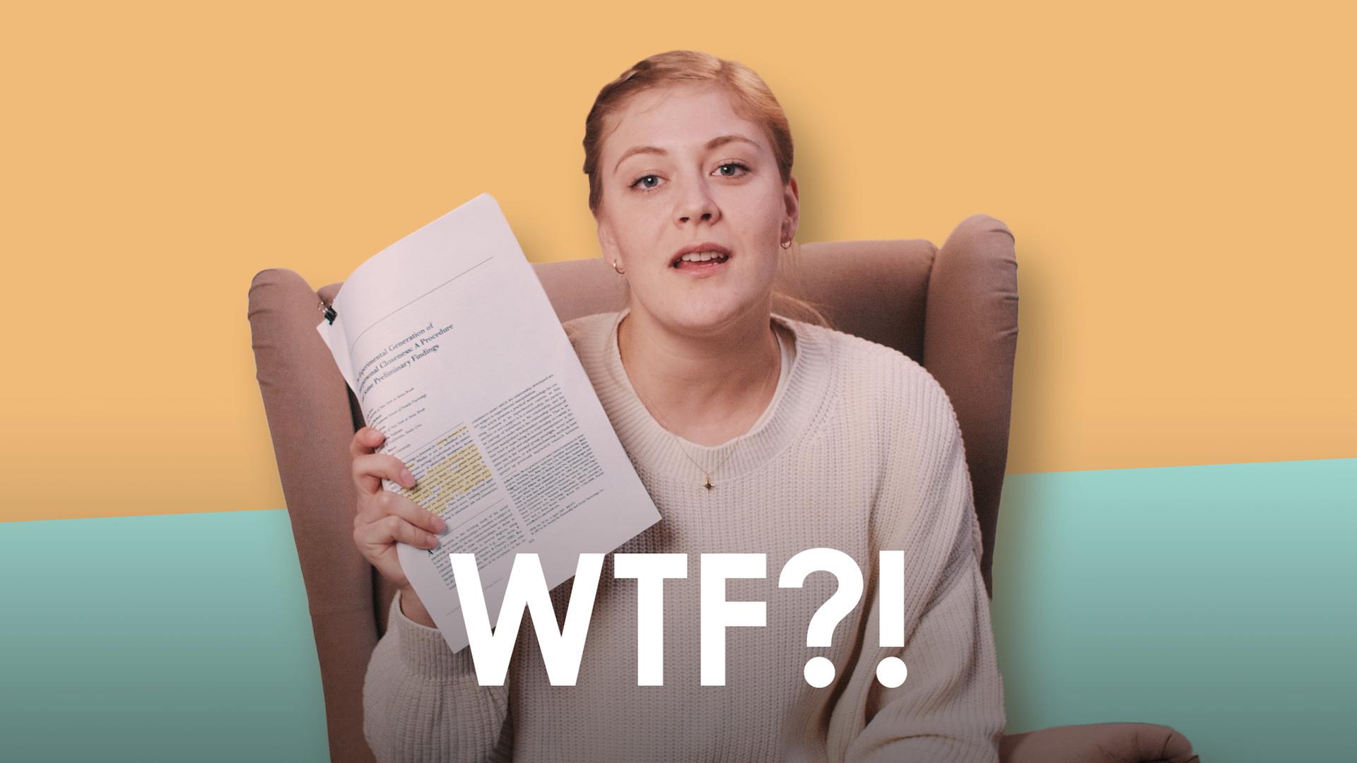 36 Fragen zum Verlieben – das können sie wirklich