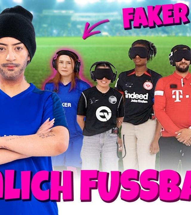 4 vs. 2  Parshad & Joyyy heimlich getarnt als Fußballerinnen!