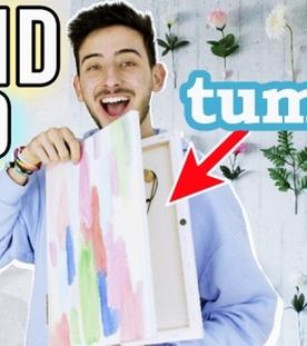 5 Wand Dekoration zum selber basteln - tumblr inspirierte DIY Ideen / Deutsch