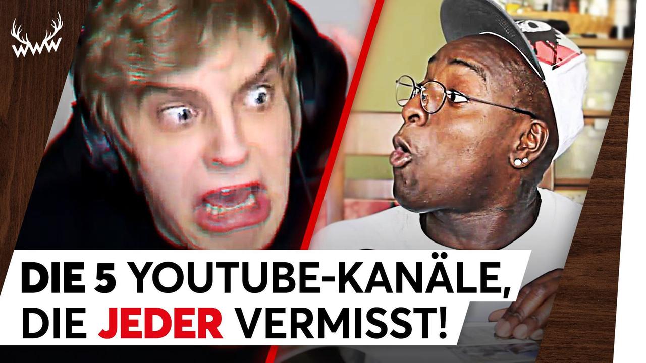 5 YOUTUBE-KANÄLE, DIE JEDER VERMISST! - TOP 5