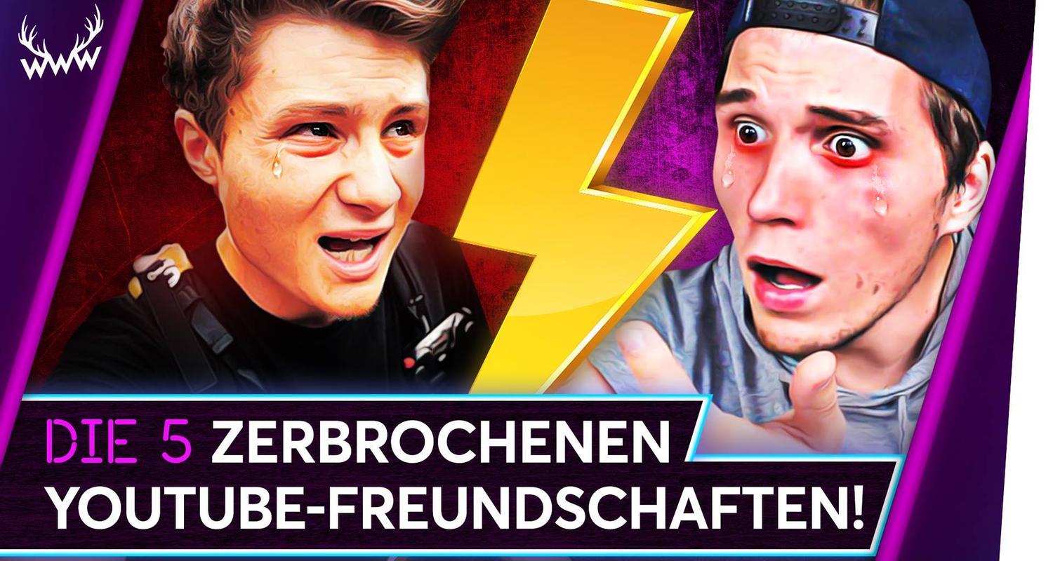 5 ZERBROCHENE YouTube-Freundschaften! - TOP 5