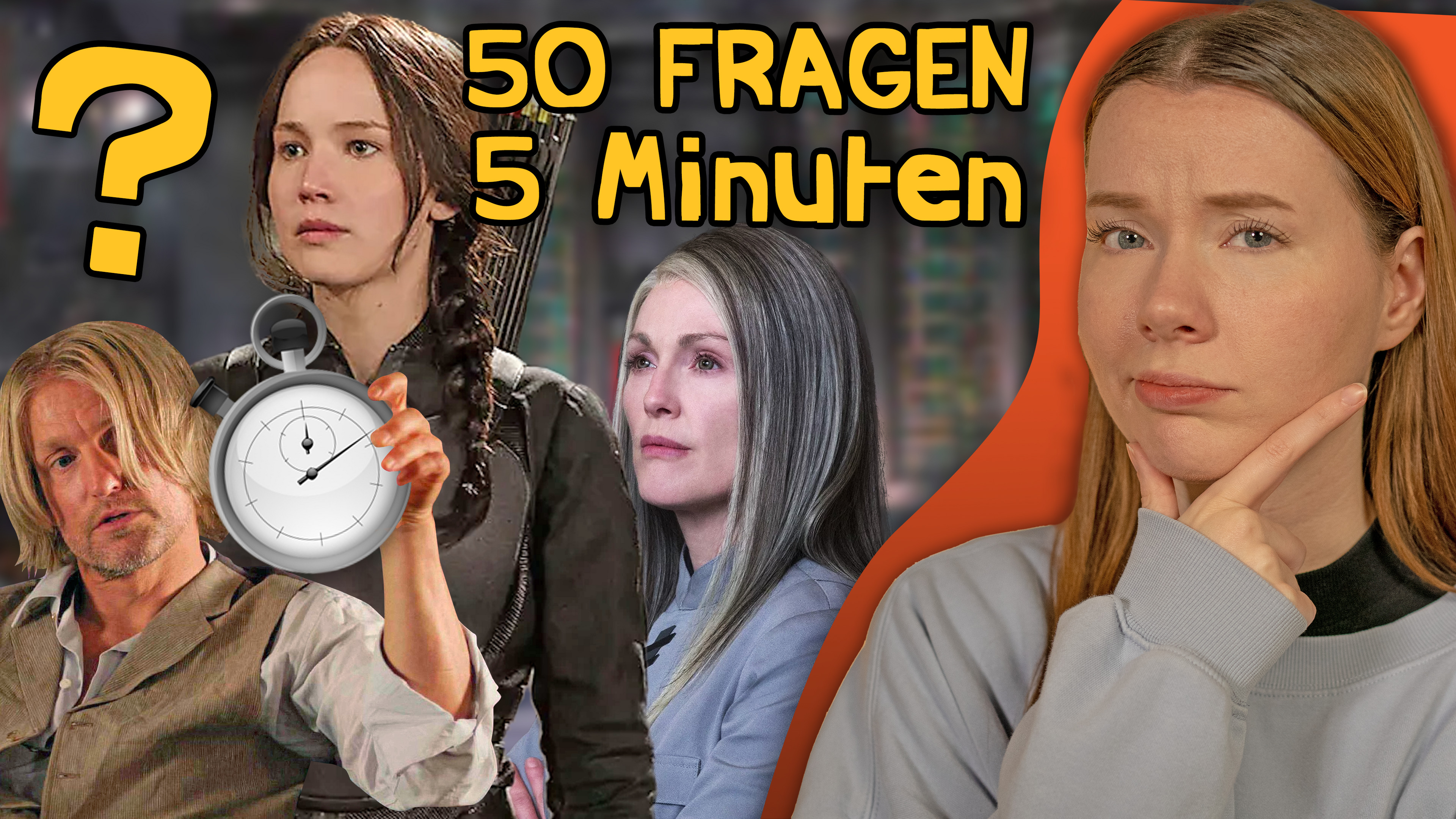 50 FRAGEN in 5 MINUTEN!  - Die Tribute von Panem