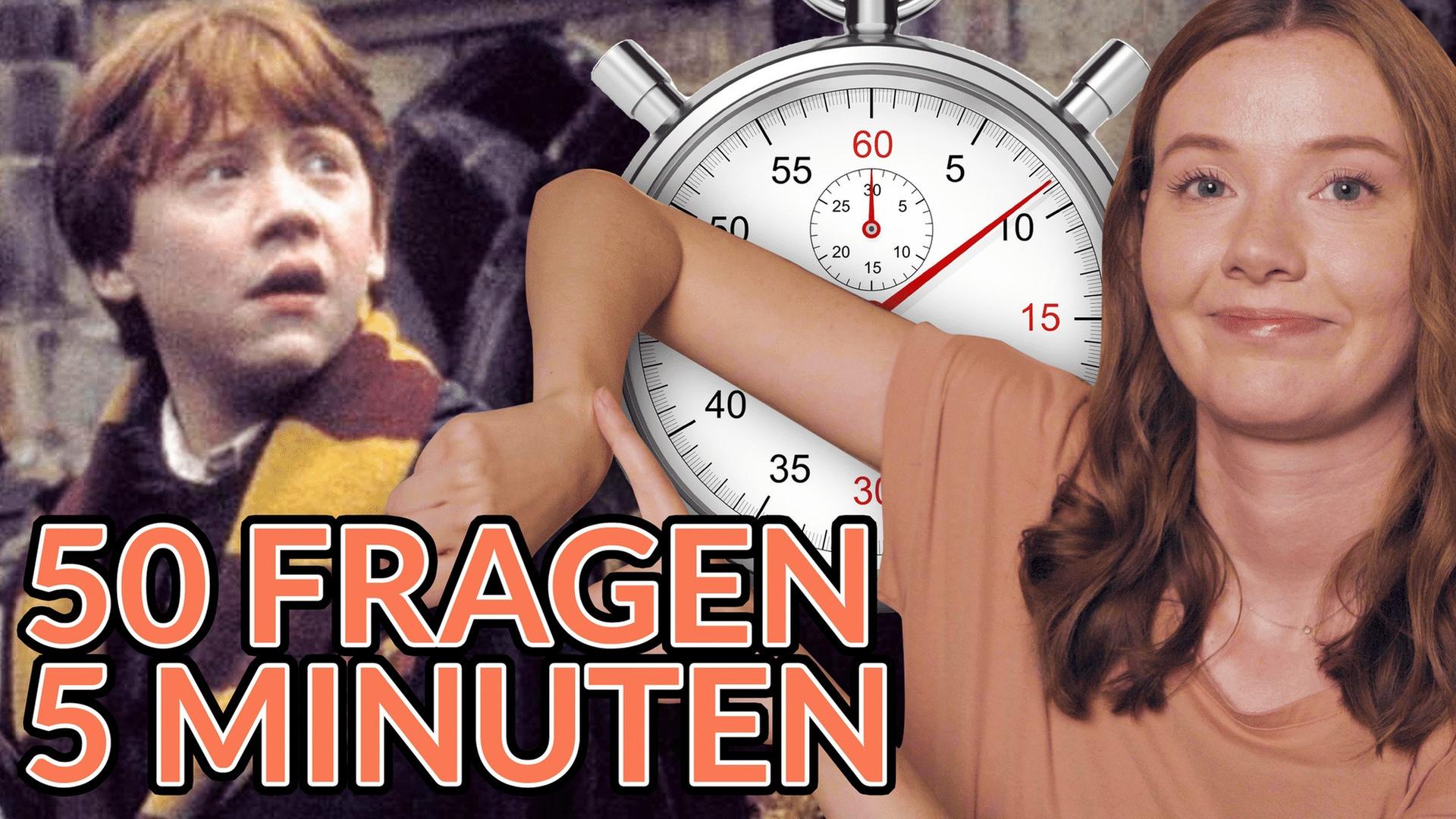 50 Fragen in 5 Minuten!  HARRY POTTER Challenge ️