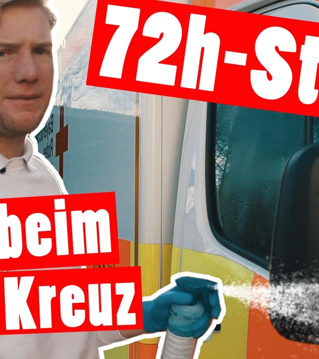 72h-Strafe: Putzen beim Roten Kreuz – 72 Sozialstunden für Marc -- Das schaffst du nie!