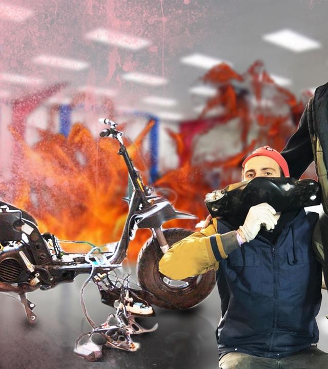 8,42m Balkenmoped 125ccm Teil 1/2 - Kliemannsland