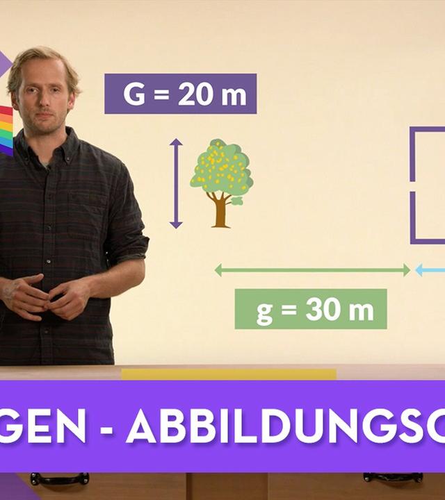 Abbildungsgesetz Übungen I Physik musstewissen