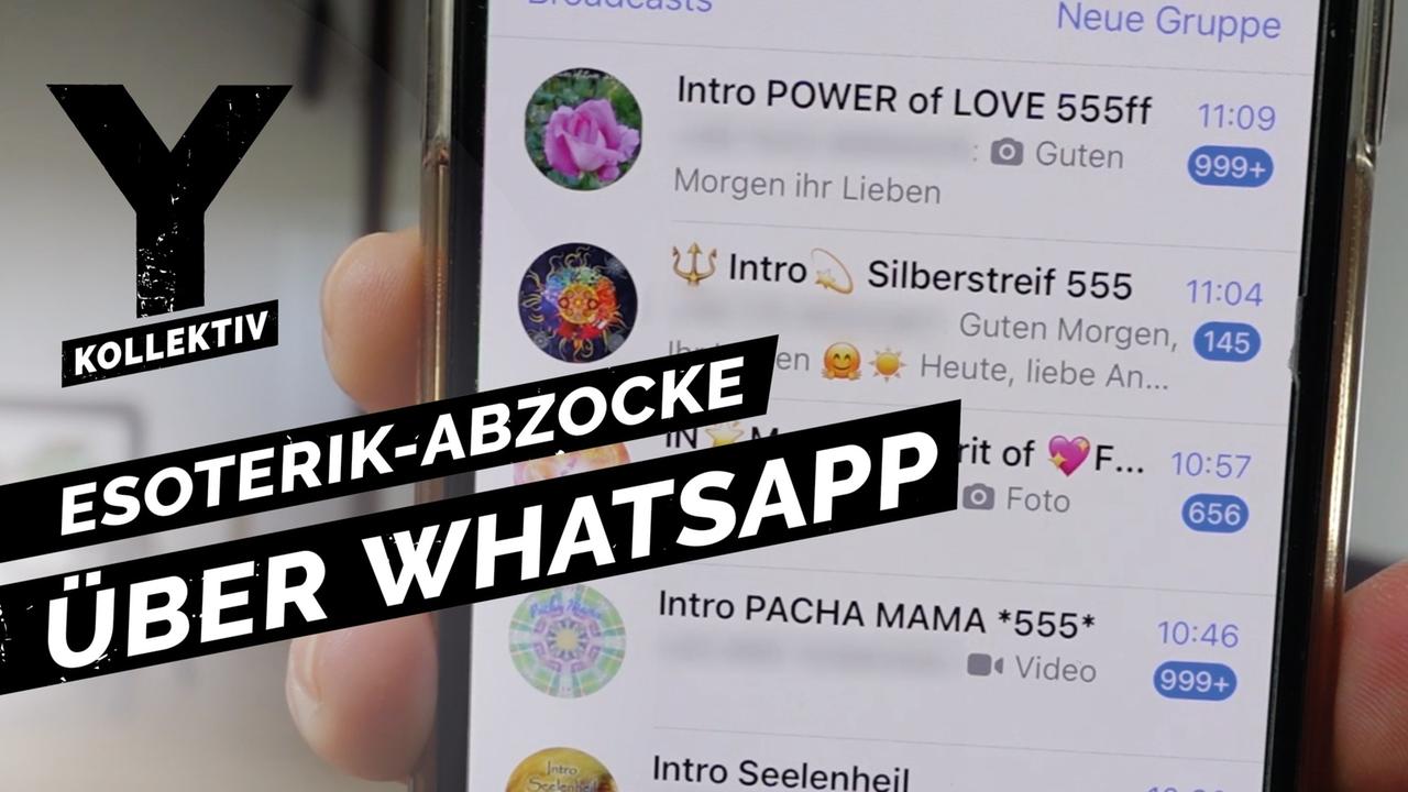 Abzocke in WhatsApp-Gruppen: Die Masche von esoterischen Schneeballsystemen - Y-Kollektiv