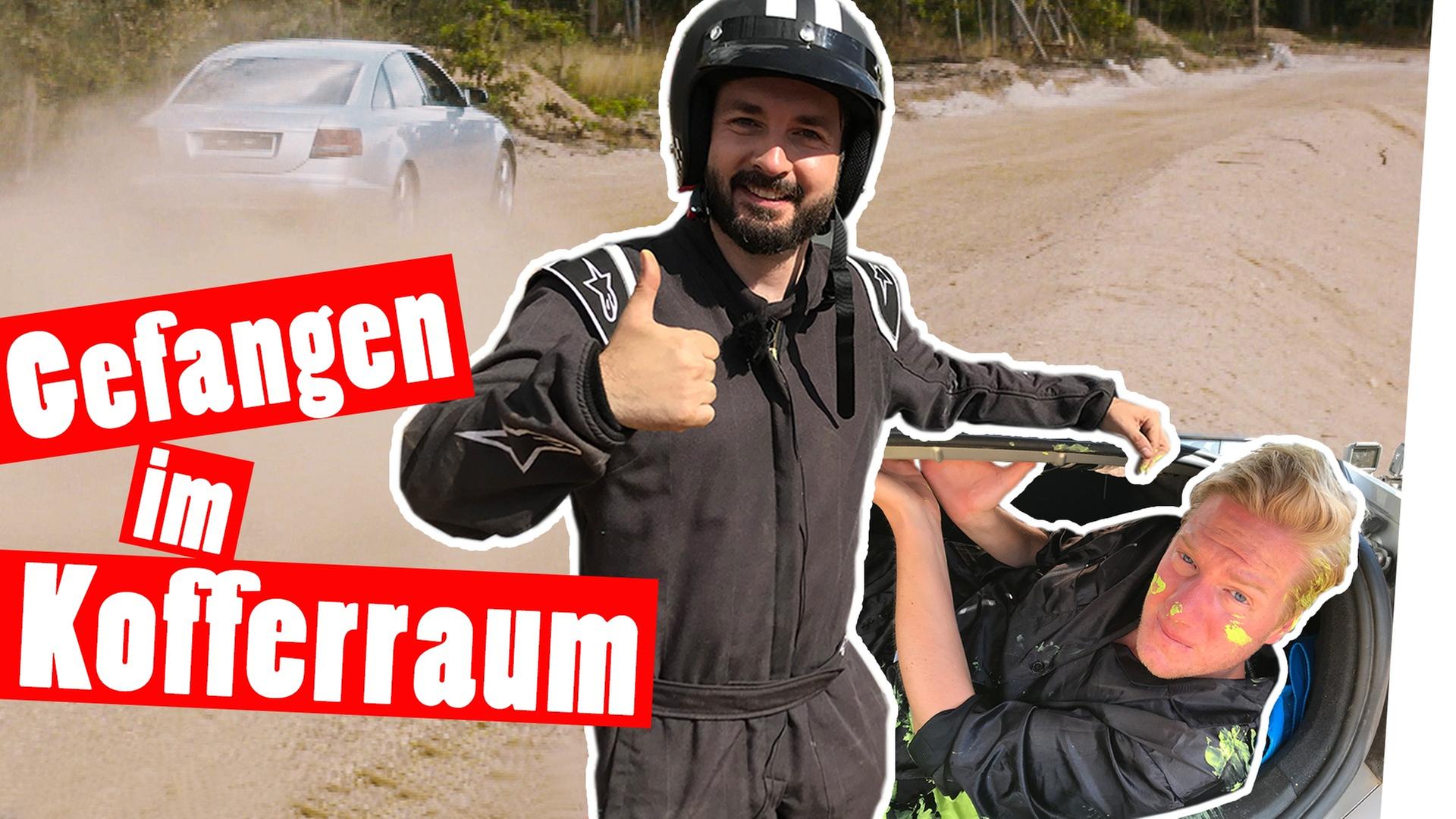 Action-Strafe: Marc gefangen im Kofferraum -- Das schaffst du nie!