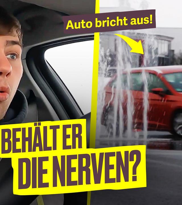 Adrenalin pur: Wenz beim Fahrsicherheitstraining I Hundert Hektar Heimat