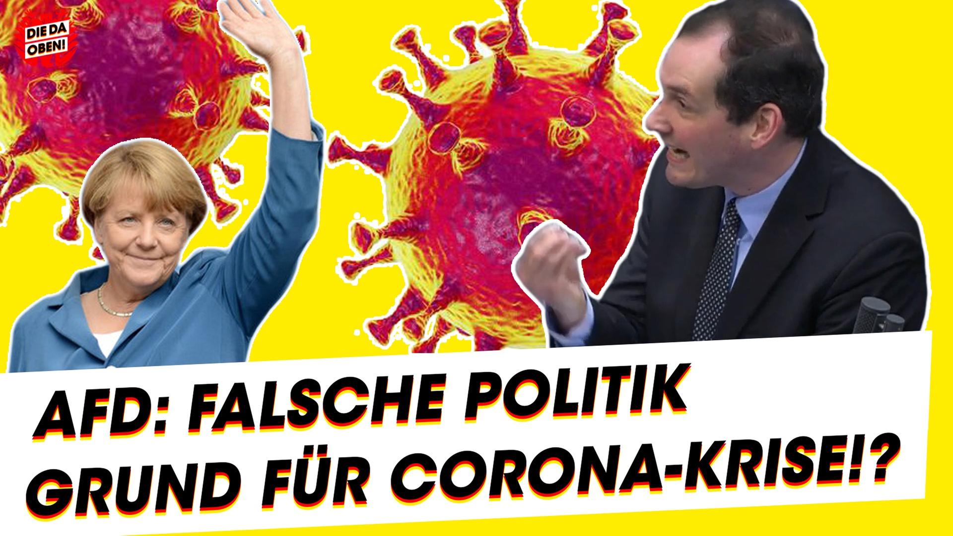 AfD-Politiker: Das ist der Grund für Corona-Krise!