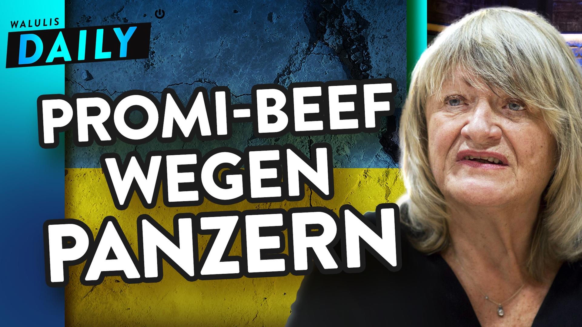 Alice Schwarzer & Lars Eidinger fordern Kapitulation & alle rasten aus - WALULIS DAILY