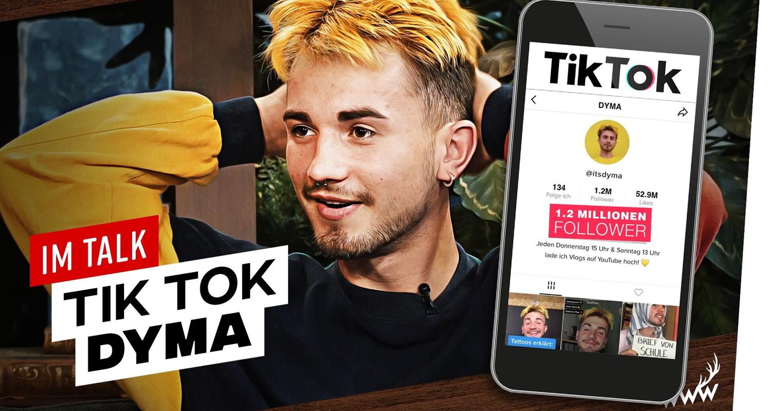 Alltag eines Tik Tok-Stars, Vorurteile, Verdienst, Kritik uvm. - DYMA im Talk