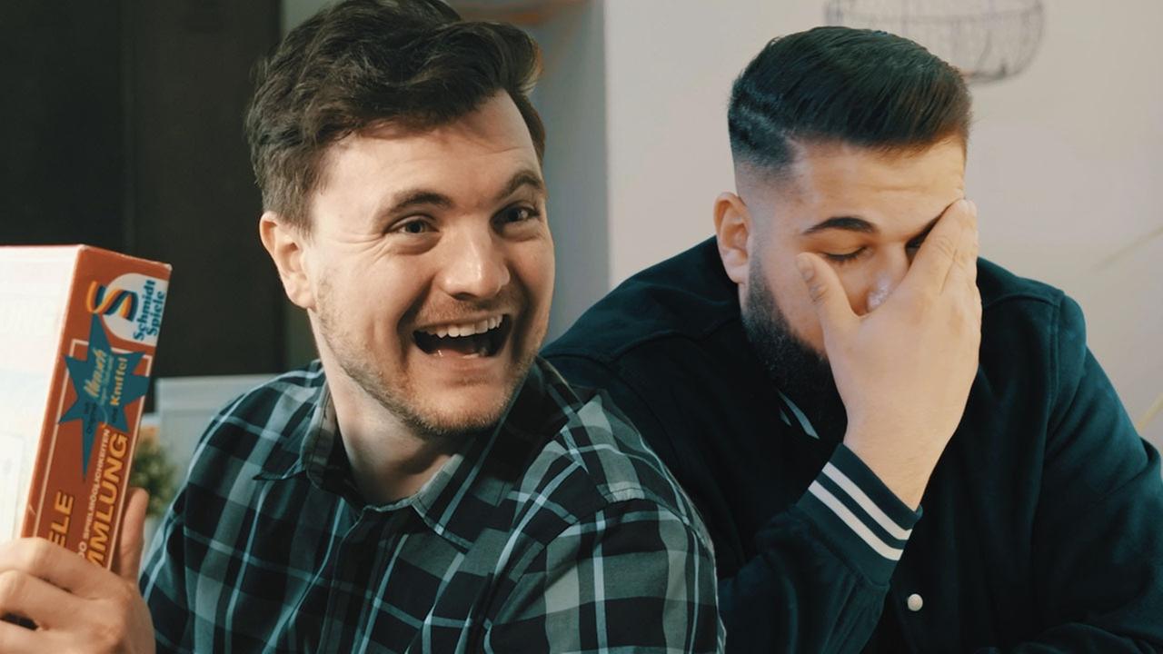 Alman beim Mensch ärgere dich nicht spielen