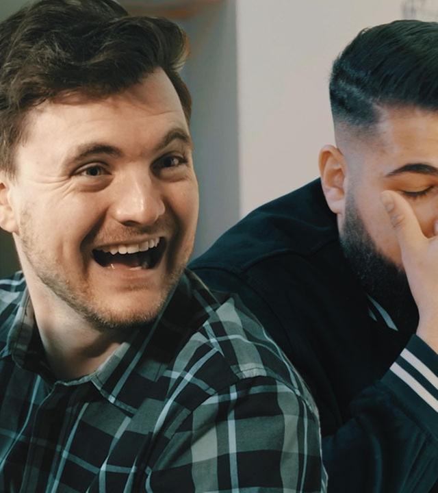 Alman beim Mensch ärgere dich nicht spielen