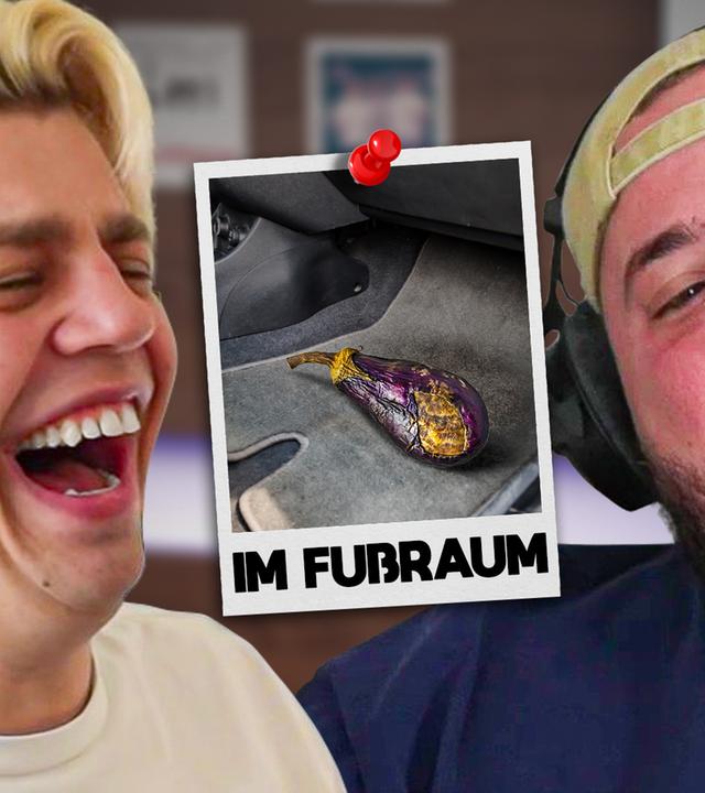 Alte Aubergine im Fußraum (#399)