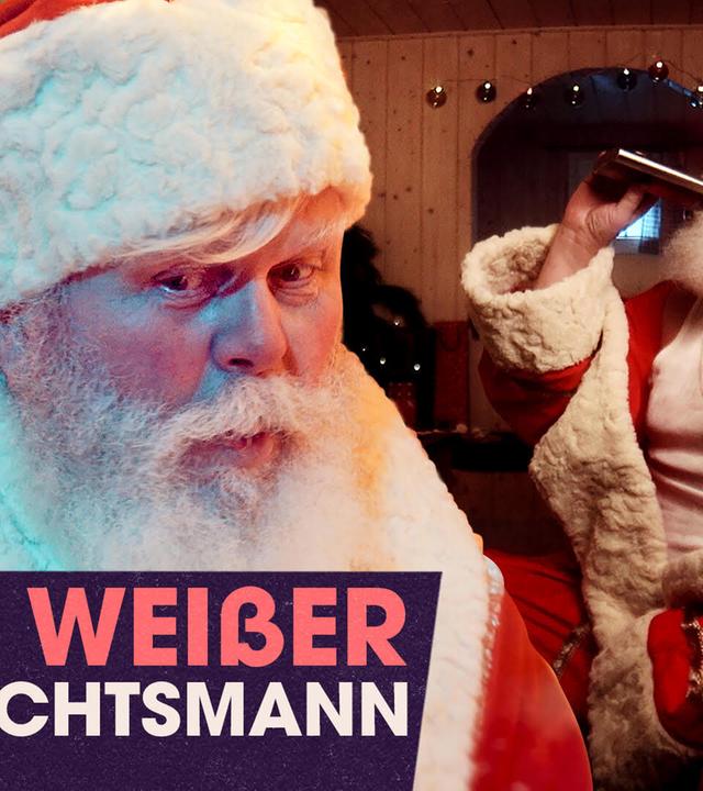 Alter weißer Weihnachtsmann
