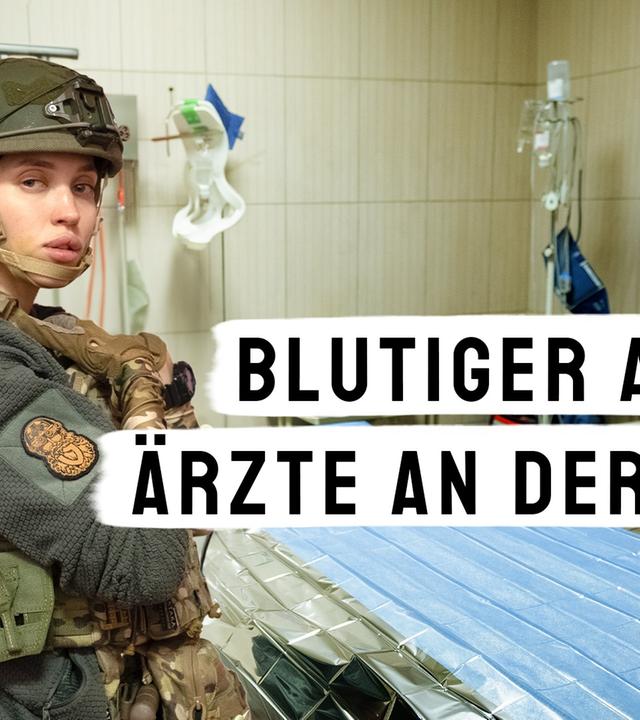 An der Front: Soldatin rettet Leben im Ukraine Krieg