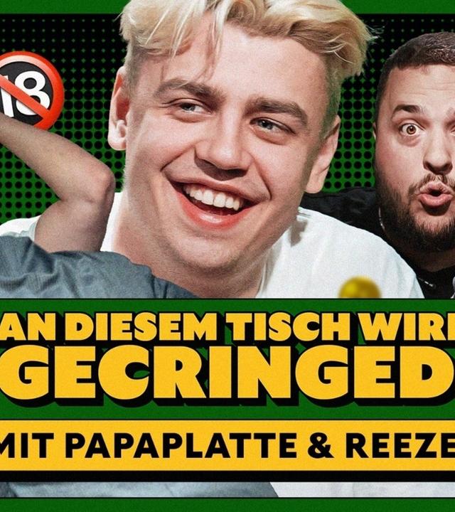 An diesem Tisch wird GECRINGED! (mit Papaplatte & Reeze)