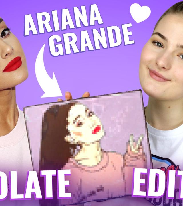 ARIANA GRANDE aus SCHOKOLADE