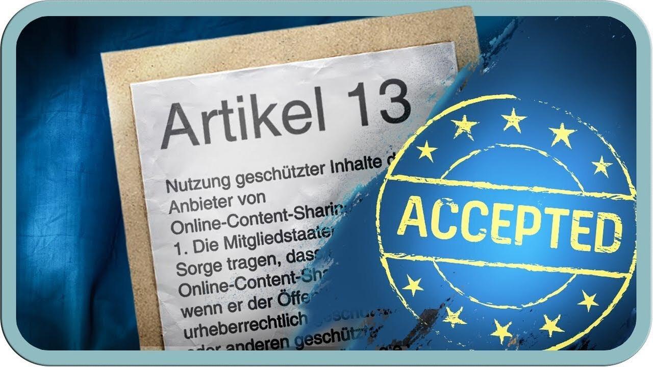 Artikel 13 kommt definitiv! Alle Infos.